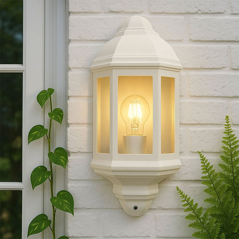 Avara Outdoor Wall Sconce Beige - LLOL040BE