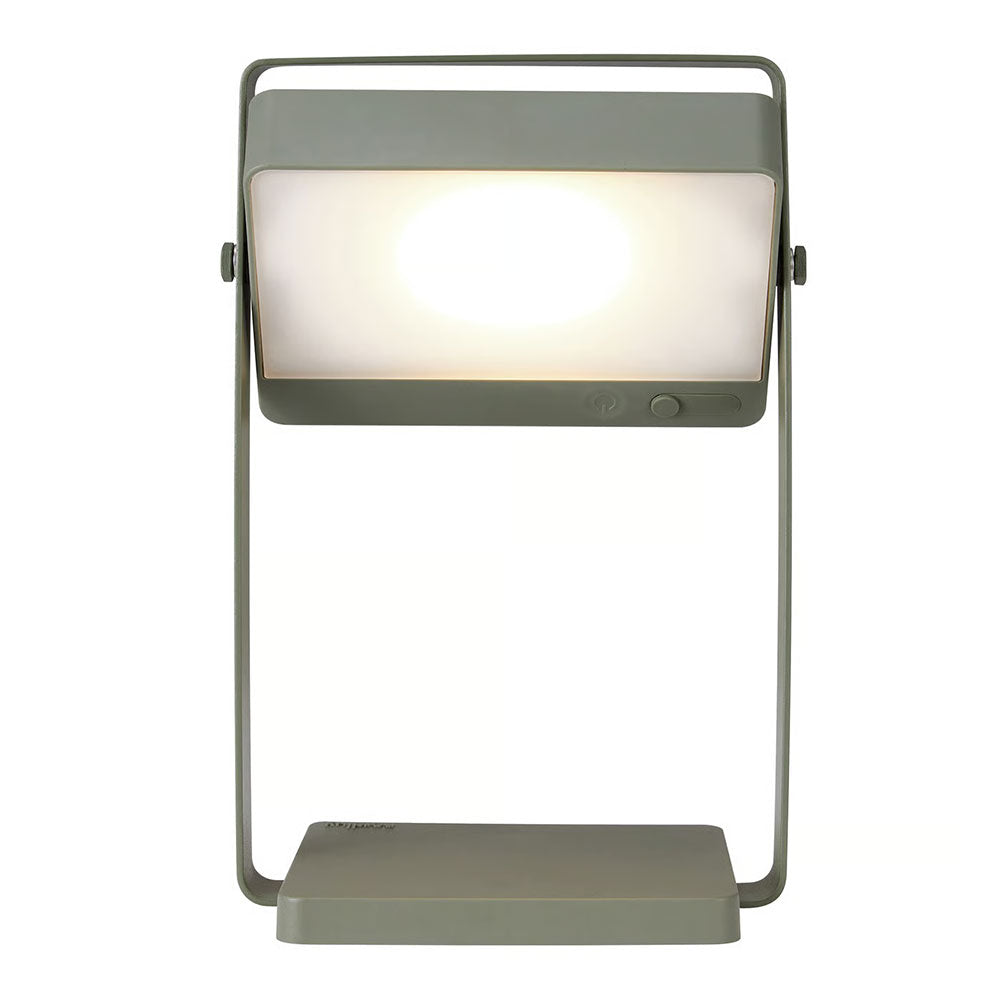 Saulio Solar LED Rechargeable Battery Light Olive Green - 2418035023