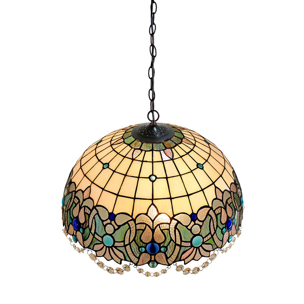 Shelby Tiffany Hanging Pendant - HL-202238-3CD