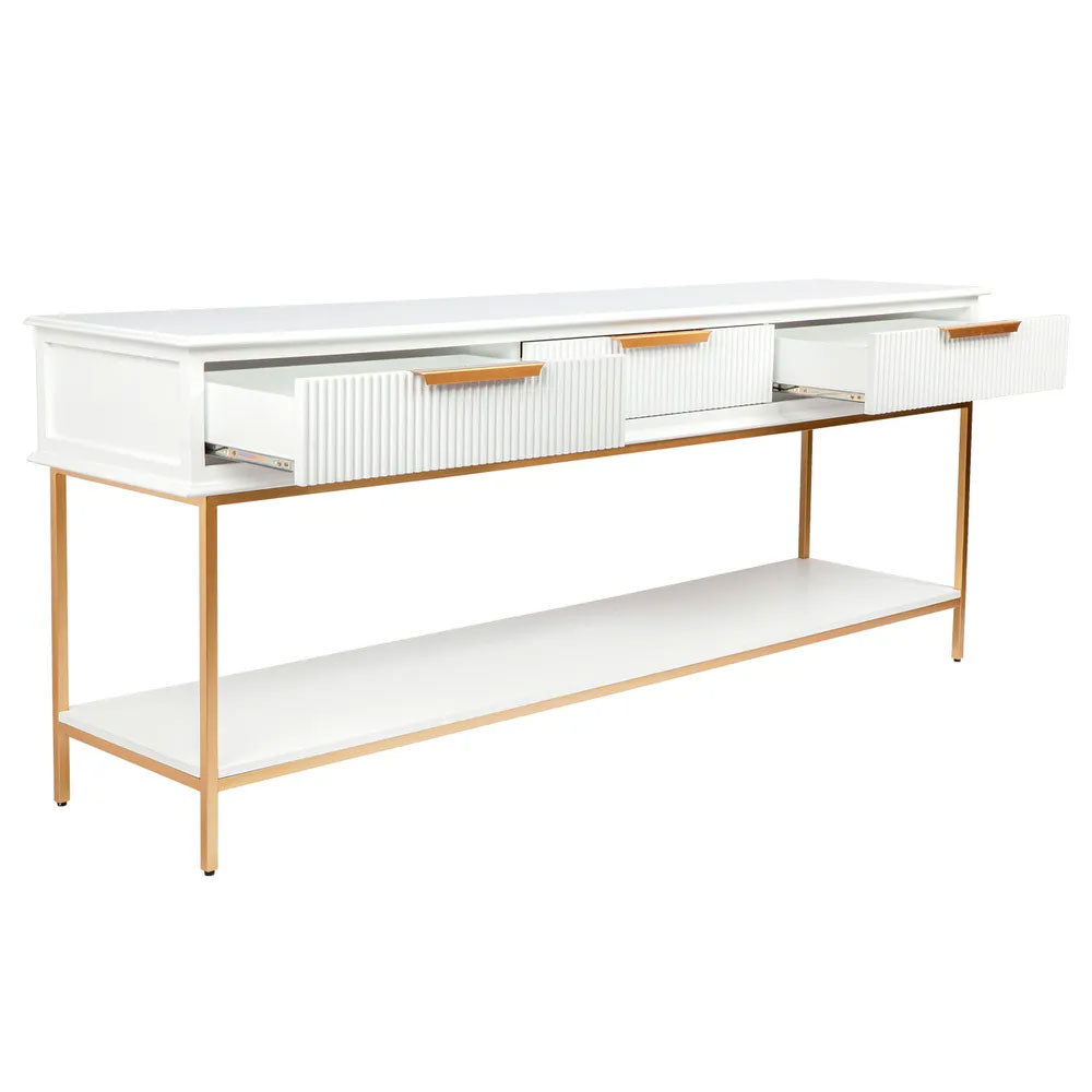 Aimee Console Table Large White - 32915