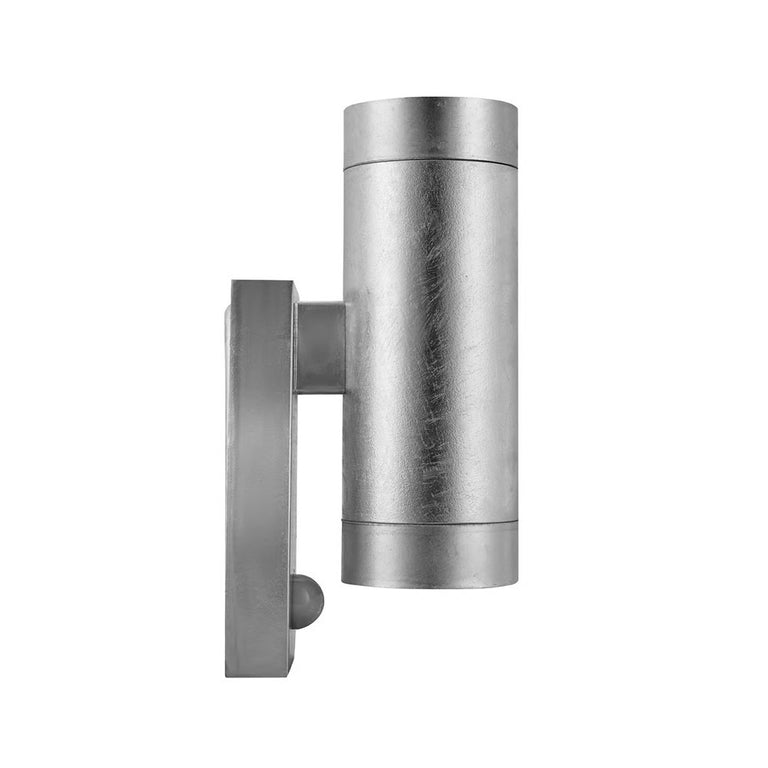 Tin Maxi Double Sensor Wall Light Galvanized - 21519131