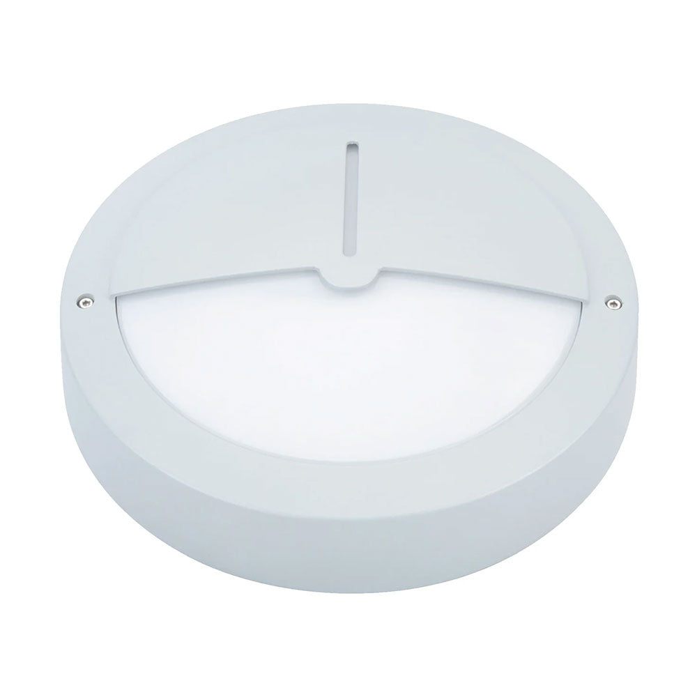 Talvia LED CCT Outdoor Bunker Light With Eyelid White - LLOL027W