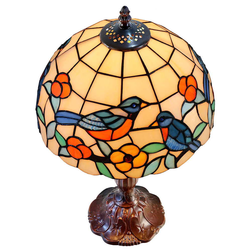 Tori Bluebird Tiffany Table Lamp - TL-122346-305M