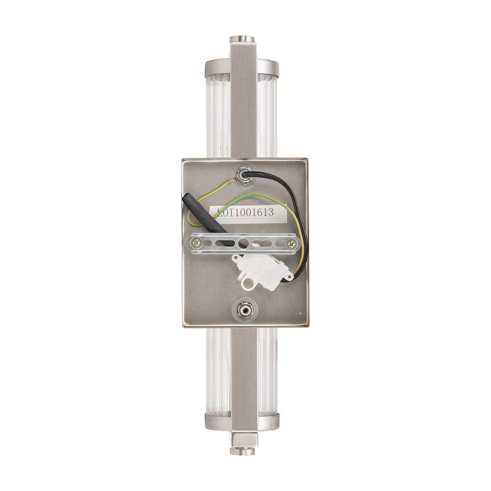 Rockford 2 Light Wall Light Brushed Nickel - LOI1001613