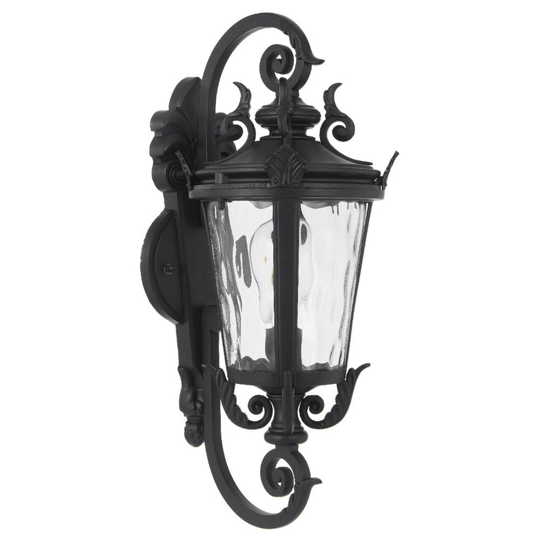 Pedral 23 Exterior Wall Light Bracket Black - PEDRAL EX23-BK