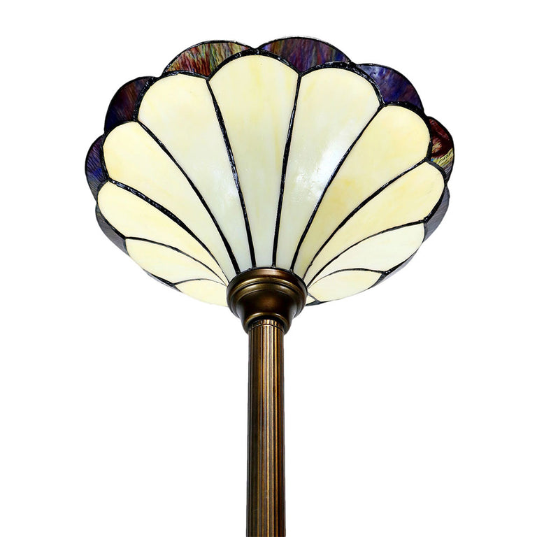 Florence Tiffany Uplight Floor Lamp - TL-OF82