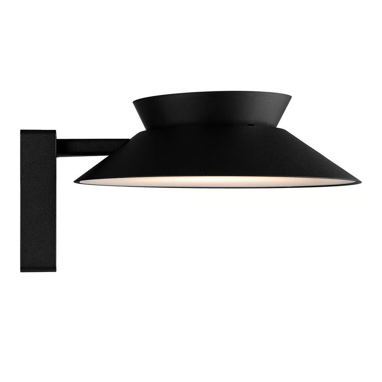 Justina LED Solar Wall Light With Motion Sensor Black - 2418071003