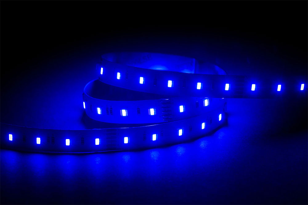 24W 24V DC Dimmable LED Strip / RGBCW - HV9752-IP20-60-RGBCW