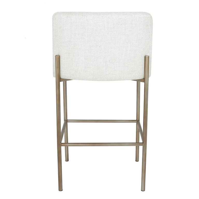 Leon Kitchen Stool Natural Linen - 33329