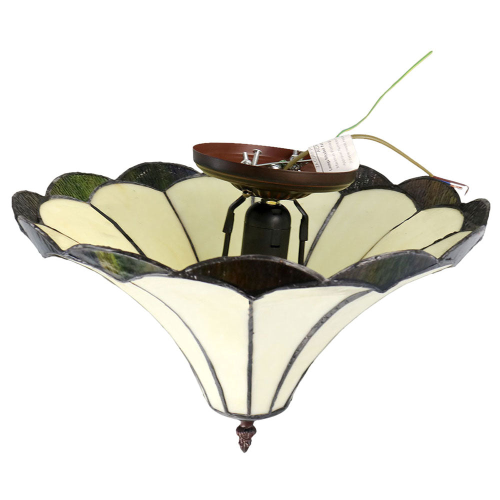 Florence Tiffany Flush Pendant - TL-OF78