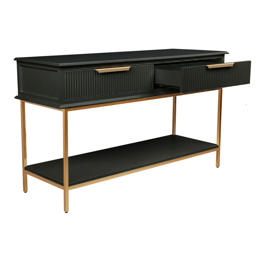 Aimee Small Console Table Black - 33032