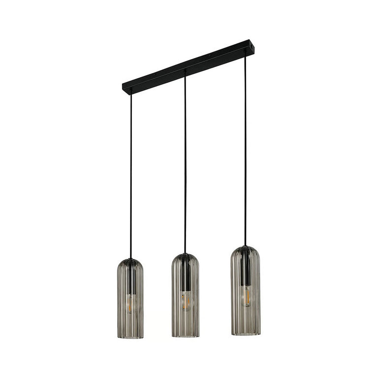 Miella 3 Light Pendant Smoked - 2412533047