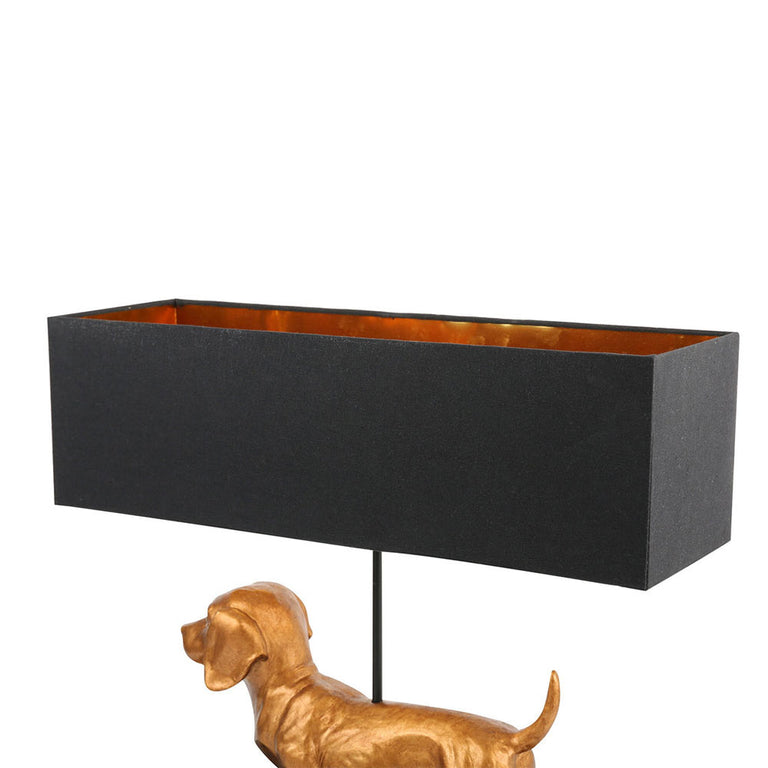 Dachshund Elegance Table Lamp Gold - LL-27-0285G