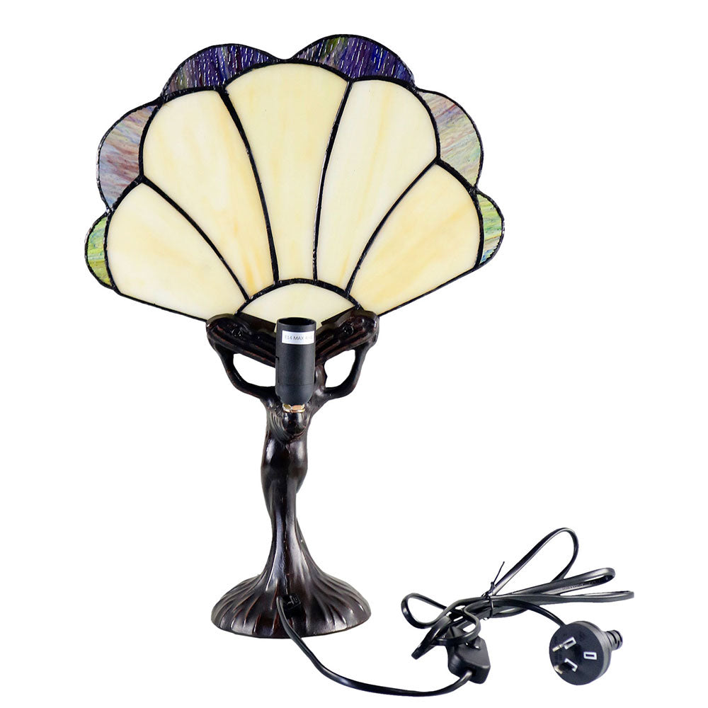 Florence Tiffany Fan Table Lamp - TL-OF76