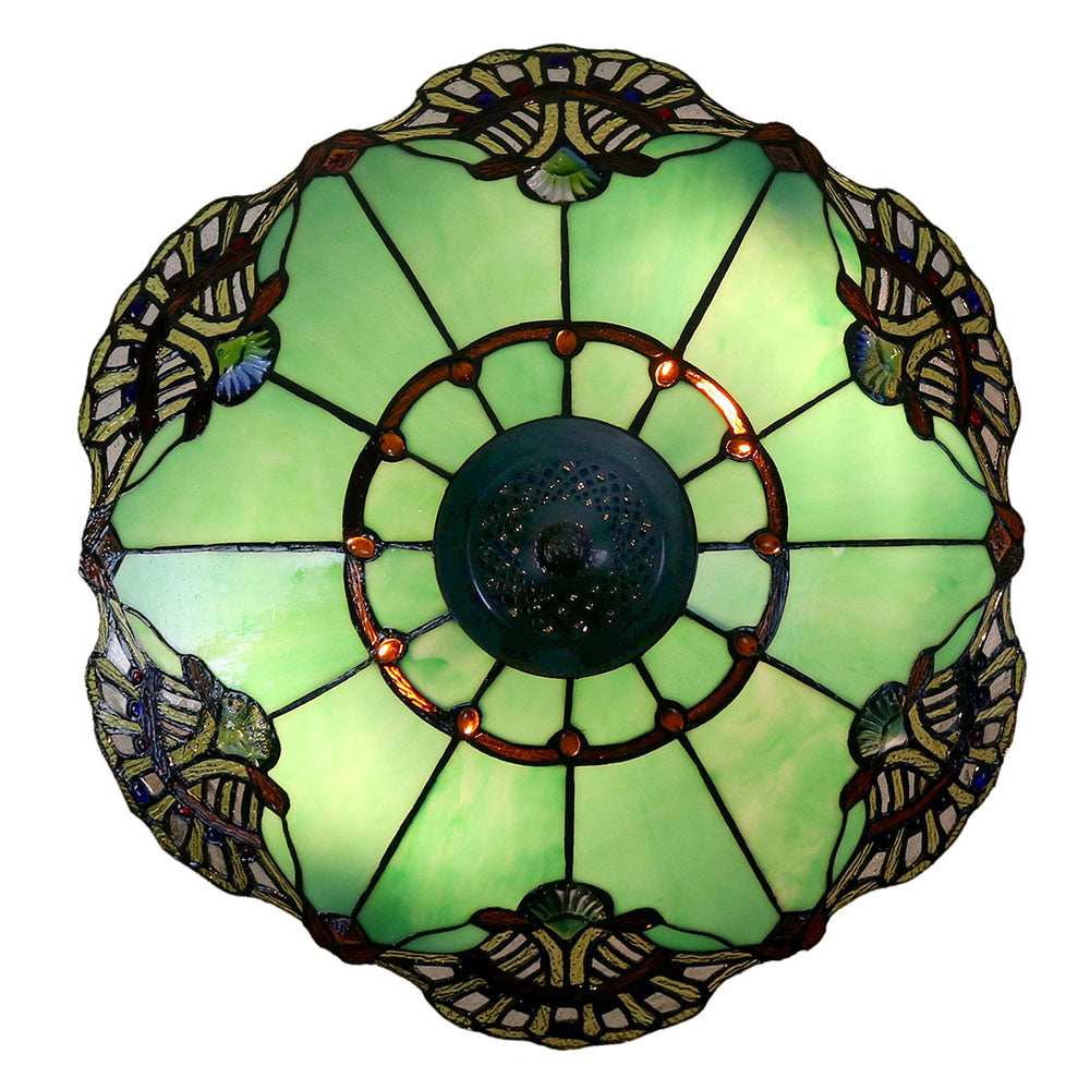 Benita Tiffany Floor Lamp Jade - TL-F201072I-KG