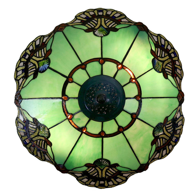 Benita Tiffany Floor Lamp Jade - TL-F201072I-KG