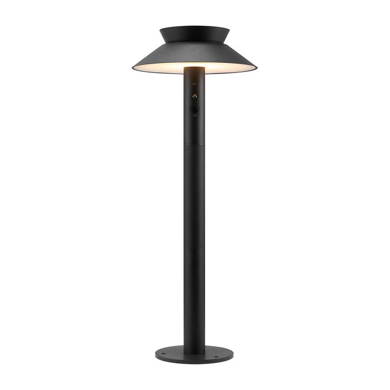 Justina LED Solar Garden Light Black - 2418098003