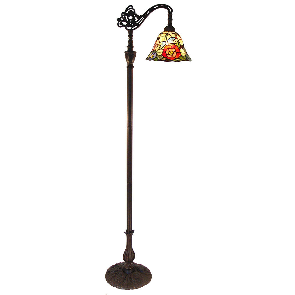 Rosita Edwardian Tiffany Floor Lamp - TL-101276-FLKG