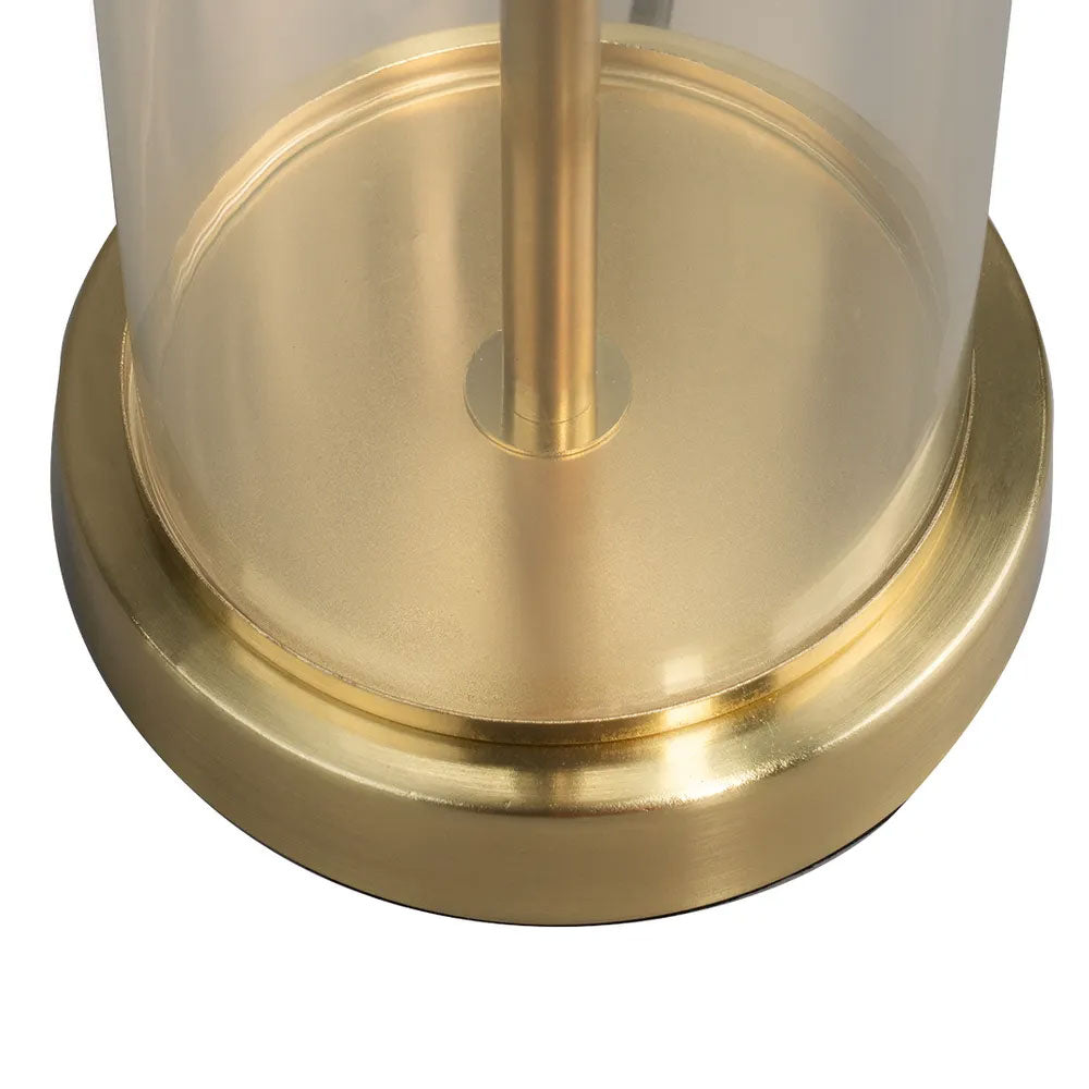 East Side Table Lamp Brass / White - 12428