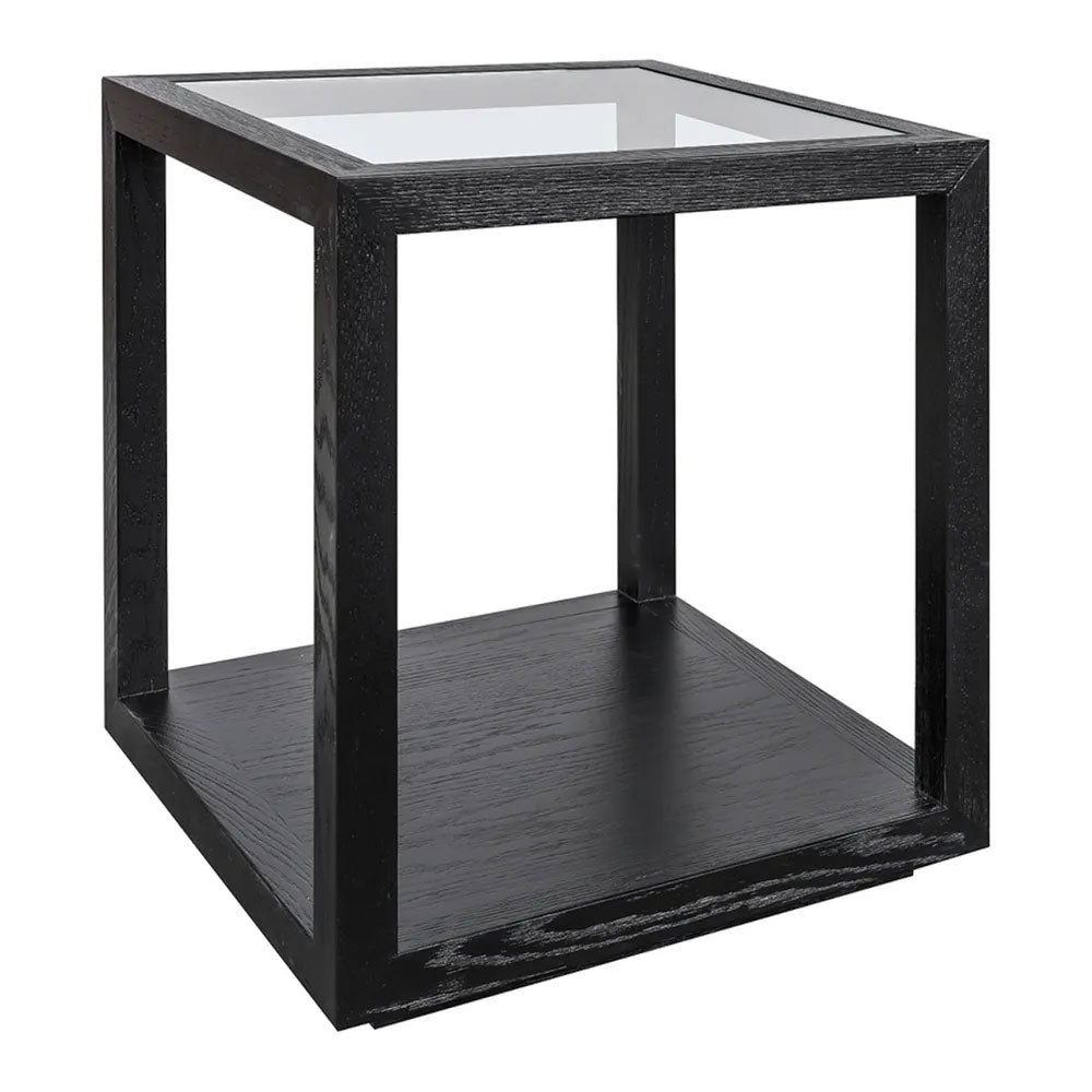 Sadie Square Side Table Large Black - 33312