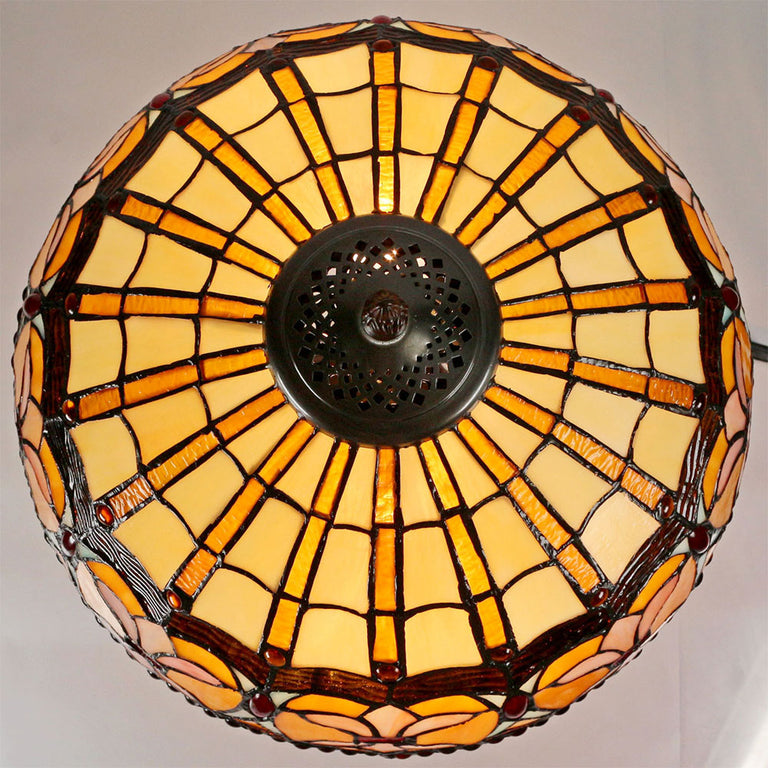 Madonna Tiffany Beaded Table Lamp Large - TL-1655G-KG