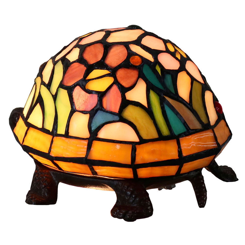 Turtle Tiffany Table Lamp Rose - TL-816-QN07