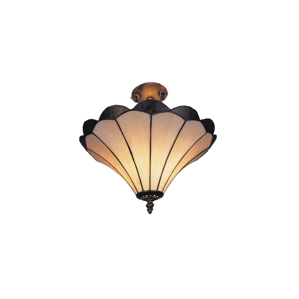 Florence Tiffany Flush Pendant - TL-OF78