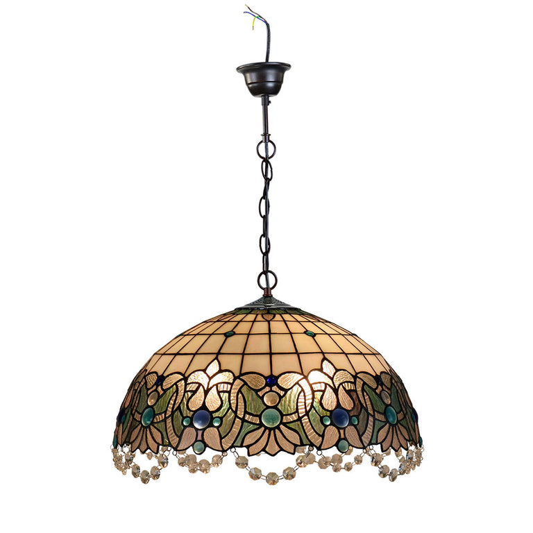 Shelby Tiffany Hanging Pendant - HL-202238-3CD
