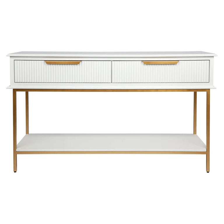 Aimee Console Table Small White - 32914