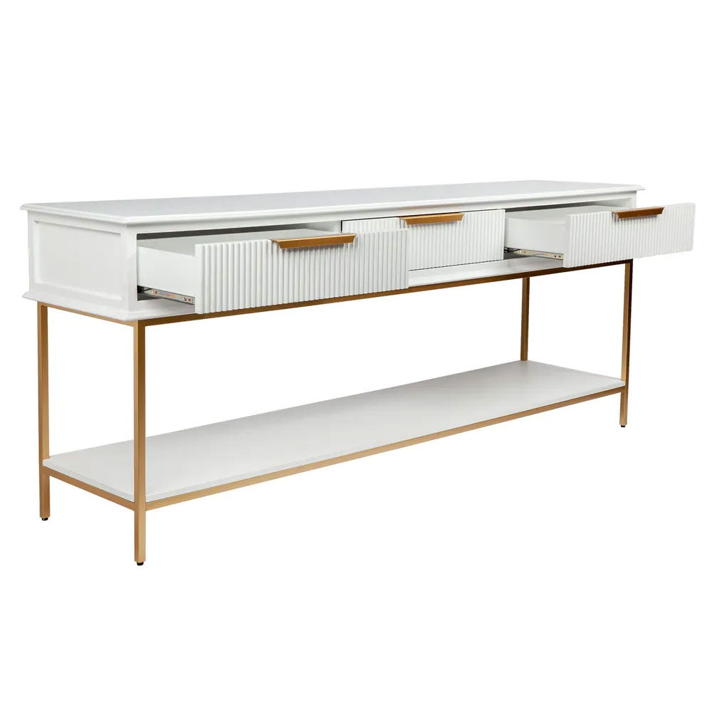 Aimee Console Table Large White - 32915