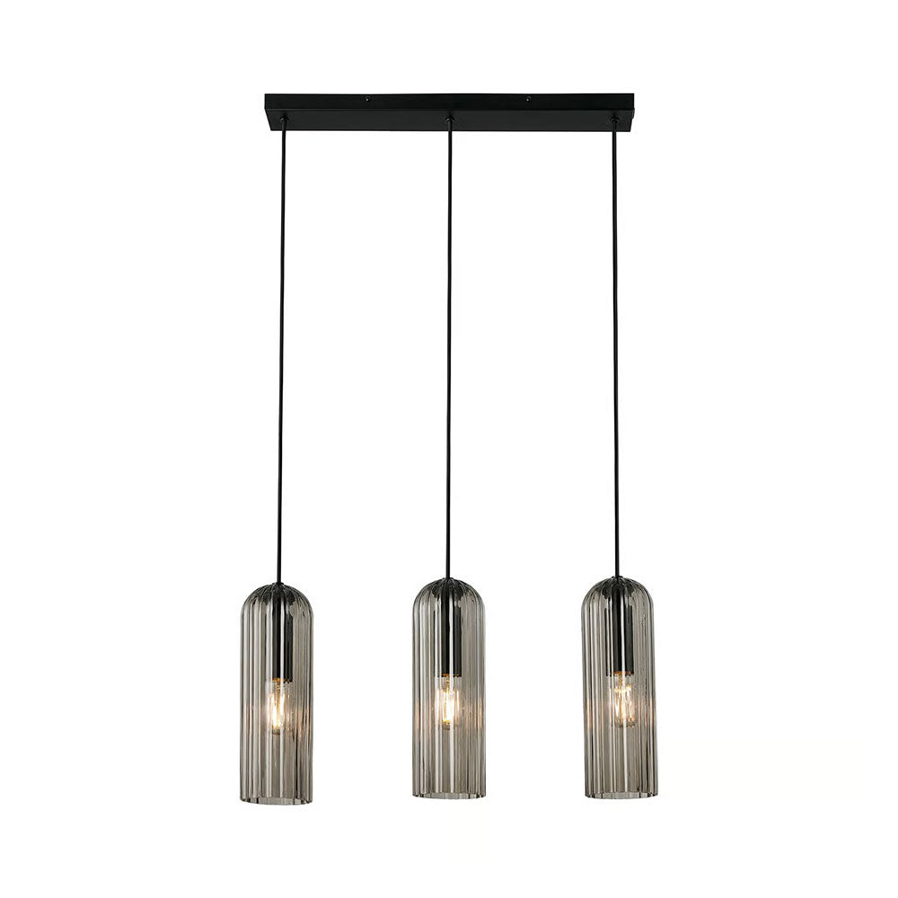 Miella 3 Light Pendant Smoked - 2412533047
