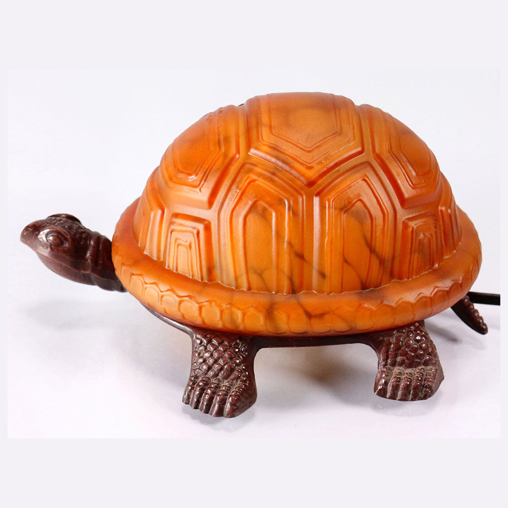 Tiffany Turtle Table Lamp Amber - TL-7051