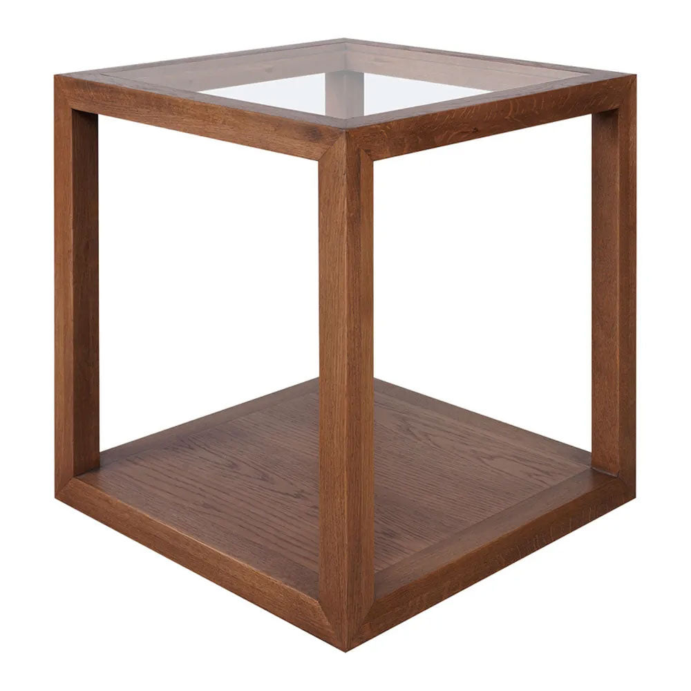 Sadie Square Side Table Large Walnut - 33313