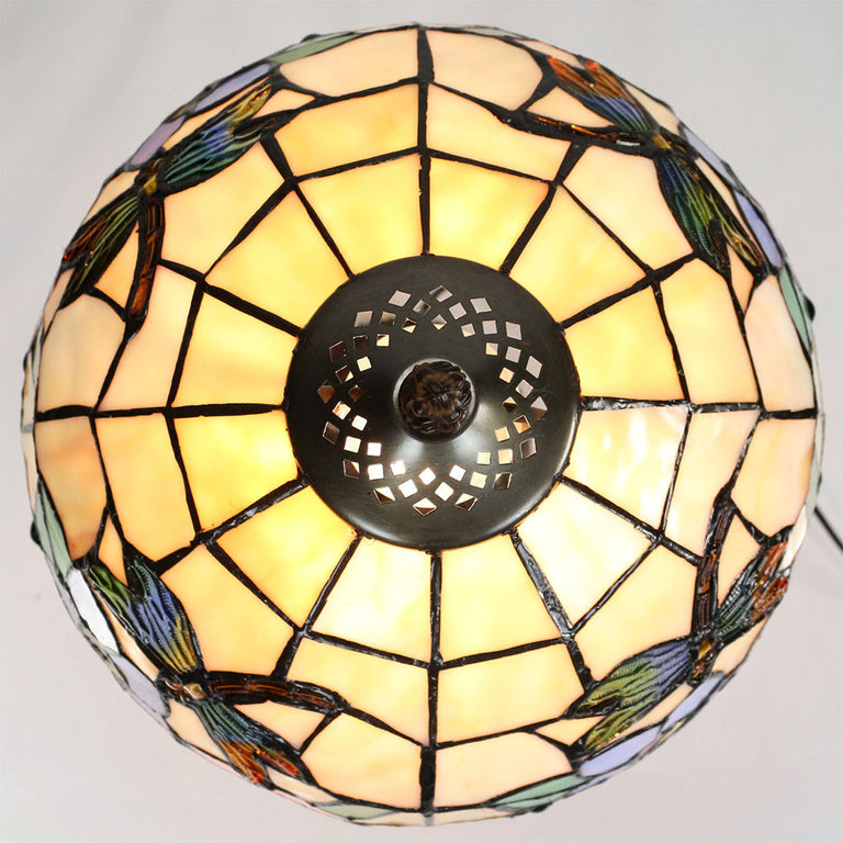 Dragonfly Tiffany Crystal Medium Table Lamp - TL-121274-KGS