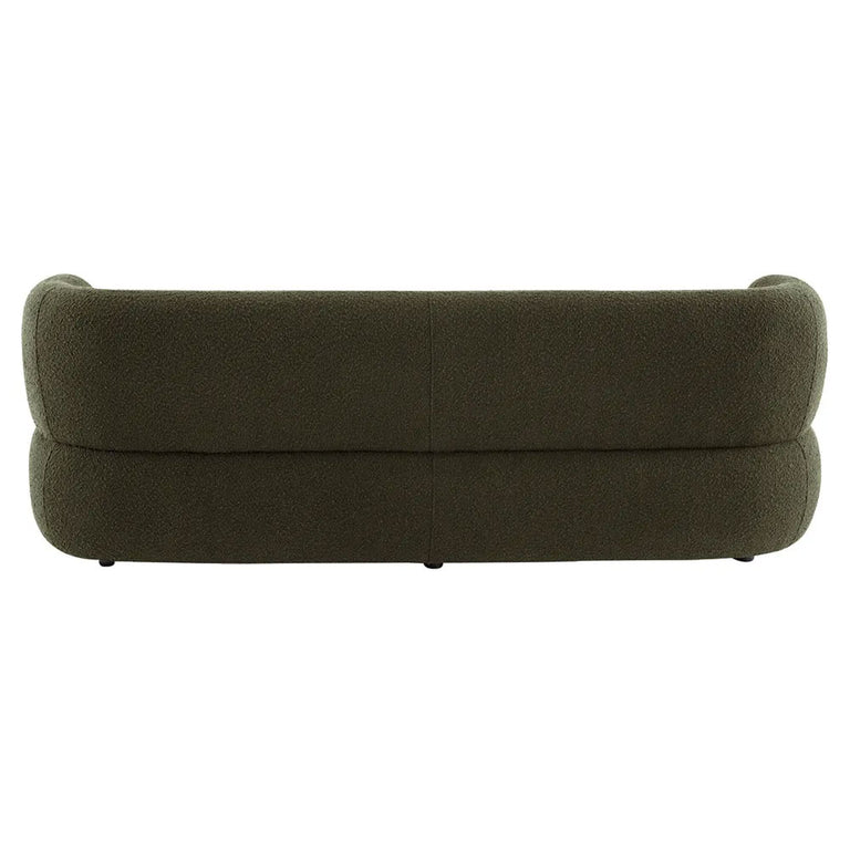 Greenwich 3 Seater Sofa Green Boucle - 33226