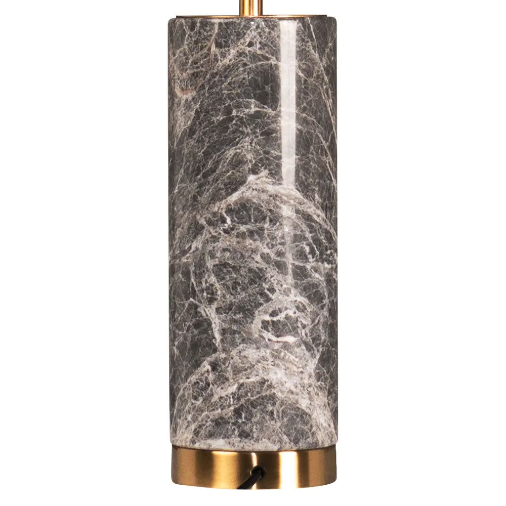 Zamora Marble Table Lamp Grey - 12415