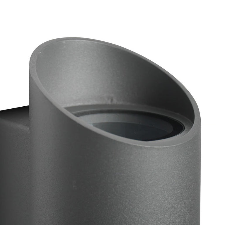 Nico Round 22 Wall Light Anthracite - 2218231050
