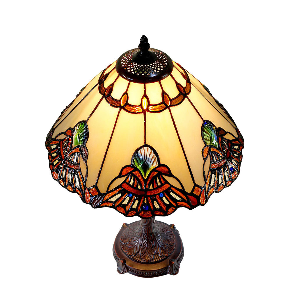 Benita Tiffany Table Lamp Beige - TL-141072B-N032