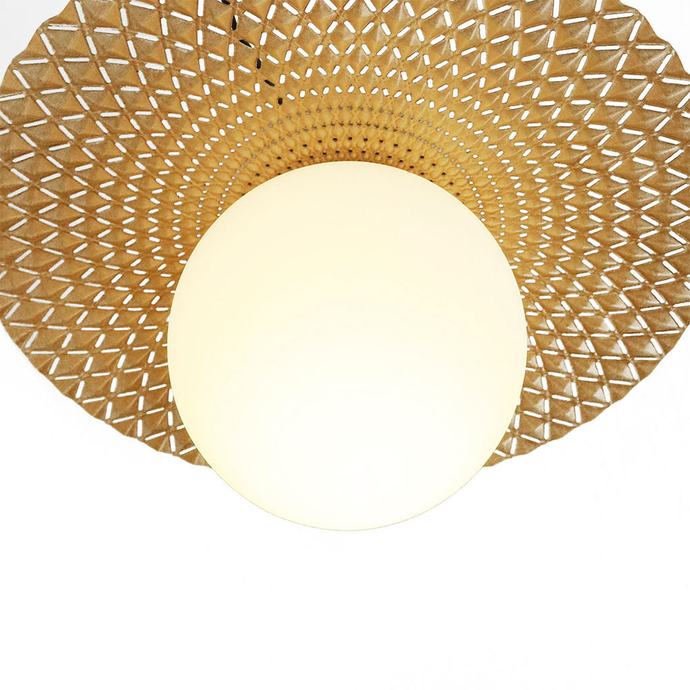 Orbis Ceiling / Wall Light Yellow / Black - LL002CL128Y