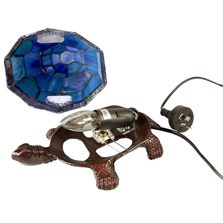 Piggyback Tiffany Turtle Table Lamp - TL-816-QN06
