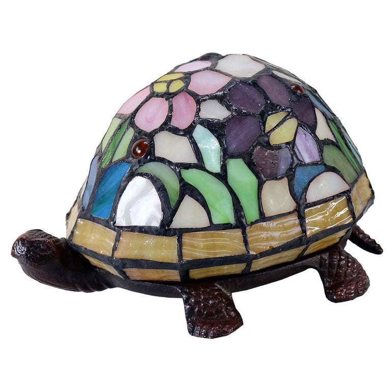 Turtle Tiffany Table Lamp Rose - TL-816-QN07