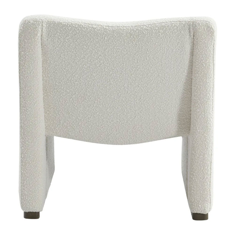Beau Occasional Chair White Boucle - 33072
