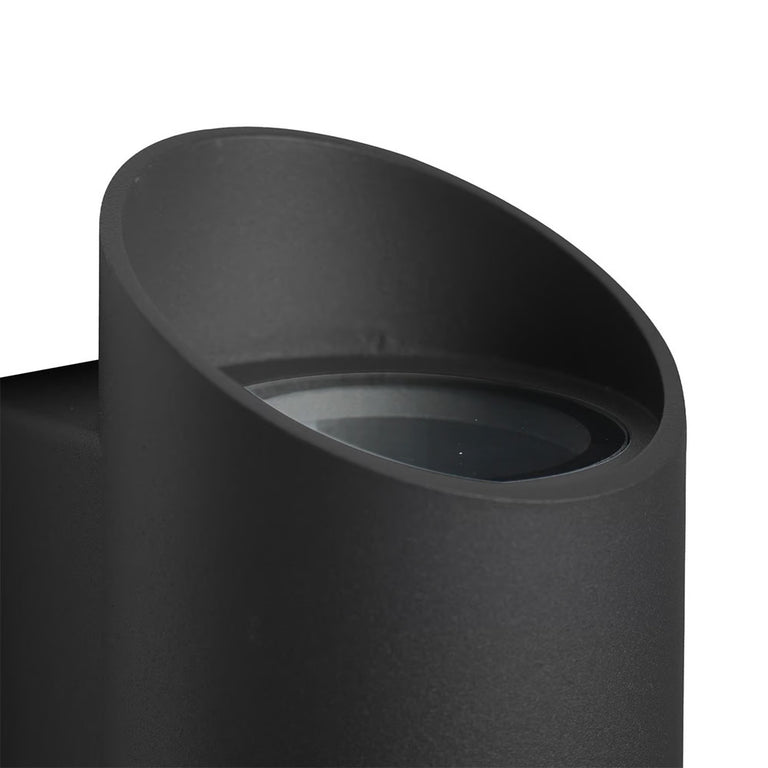 Nico Round 22 Wall Light Black - 2218231003