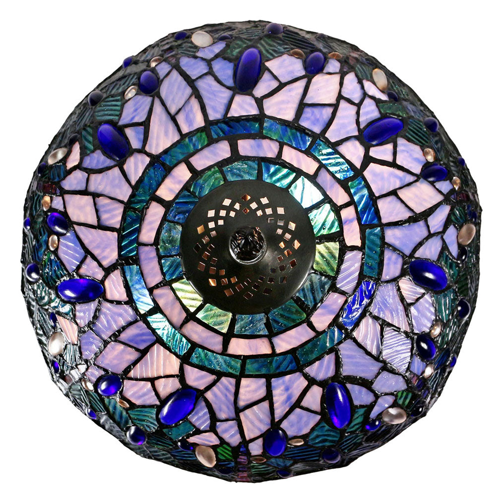 Dragonfly Tiffany Medium Table Lamp Blue - TL-142793A-615M