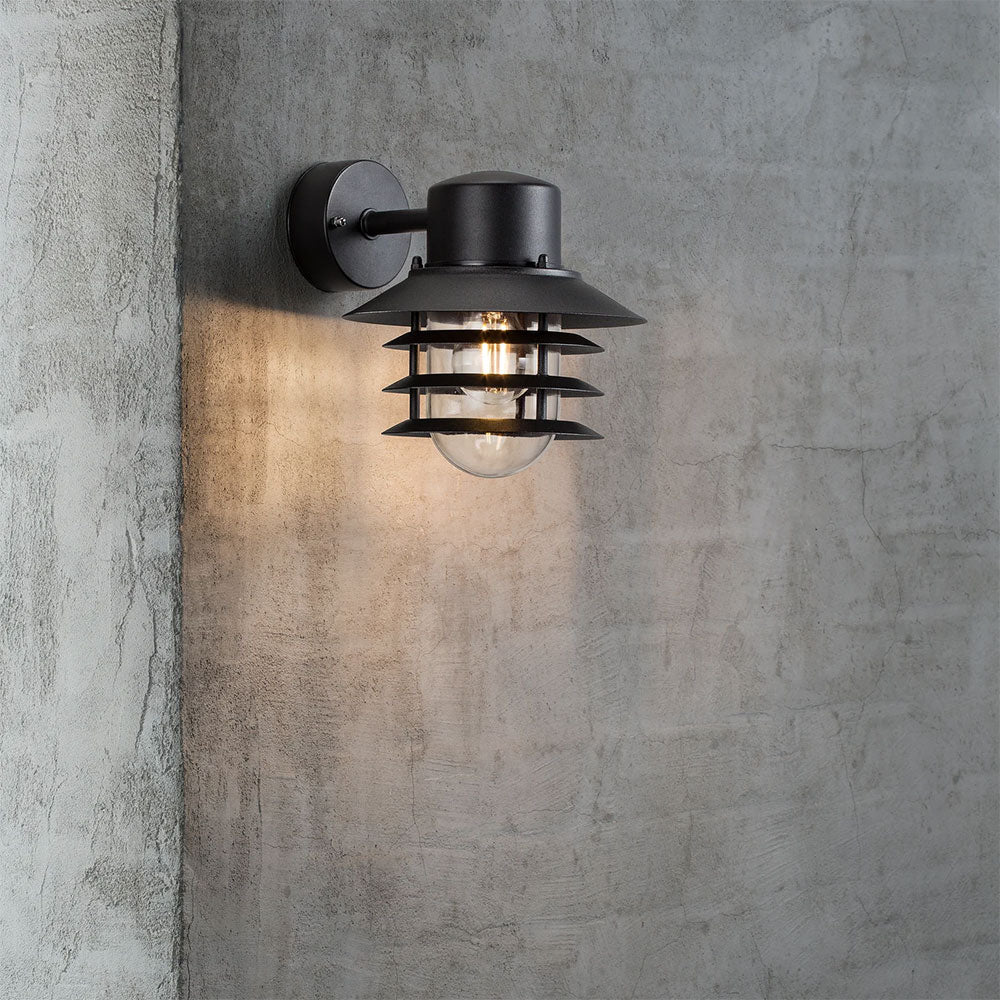 Vejers Down Wall Light Black - 74471003