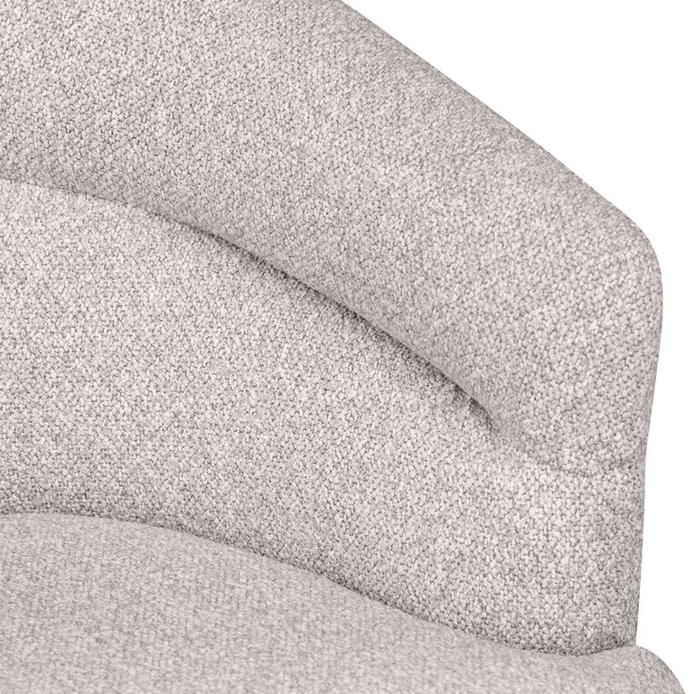 Holly Swivel Arm Chair Warm Grey - 33197