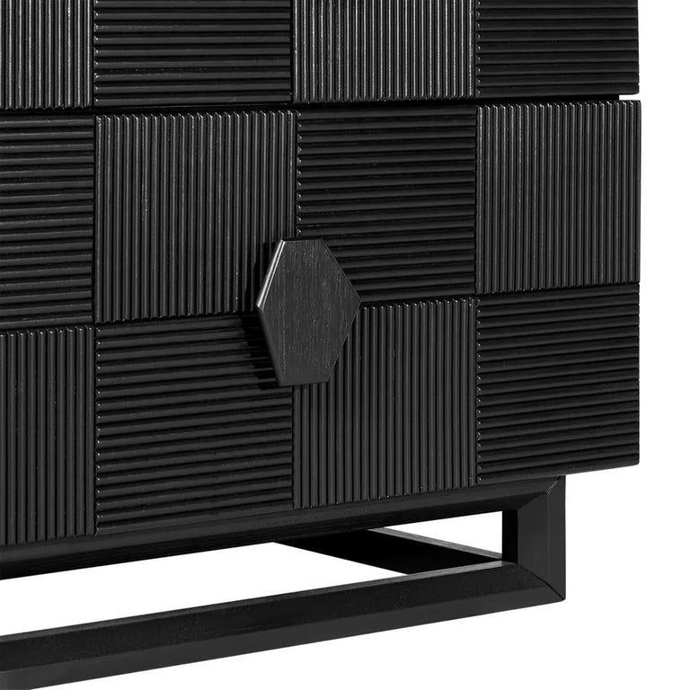 Alton Bedside Table Large Black - 33272