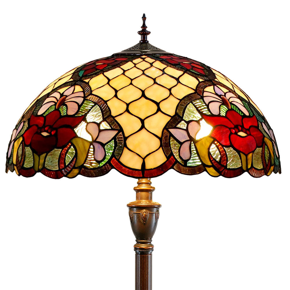 Alicia Tiffany Floor Lamp - TL-F20053-KG