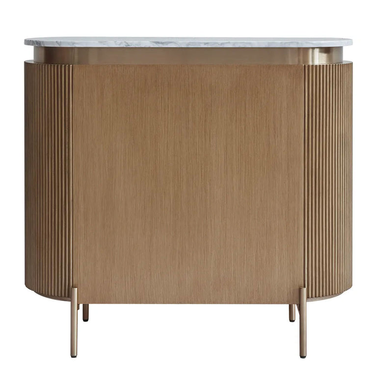 Demarco 3 Drawer Chest Antique Gold - 33294