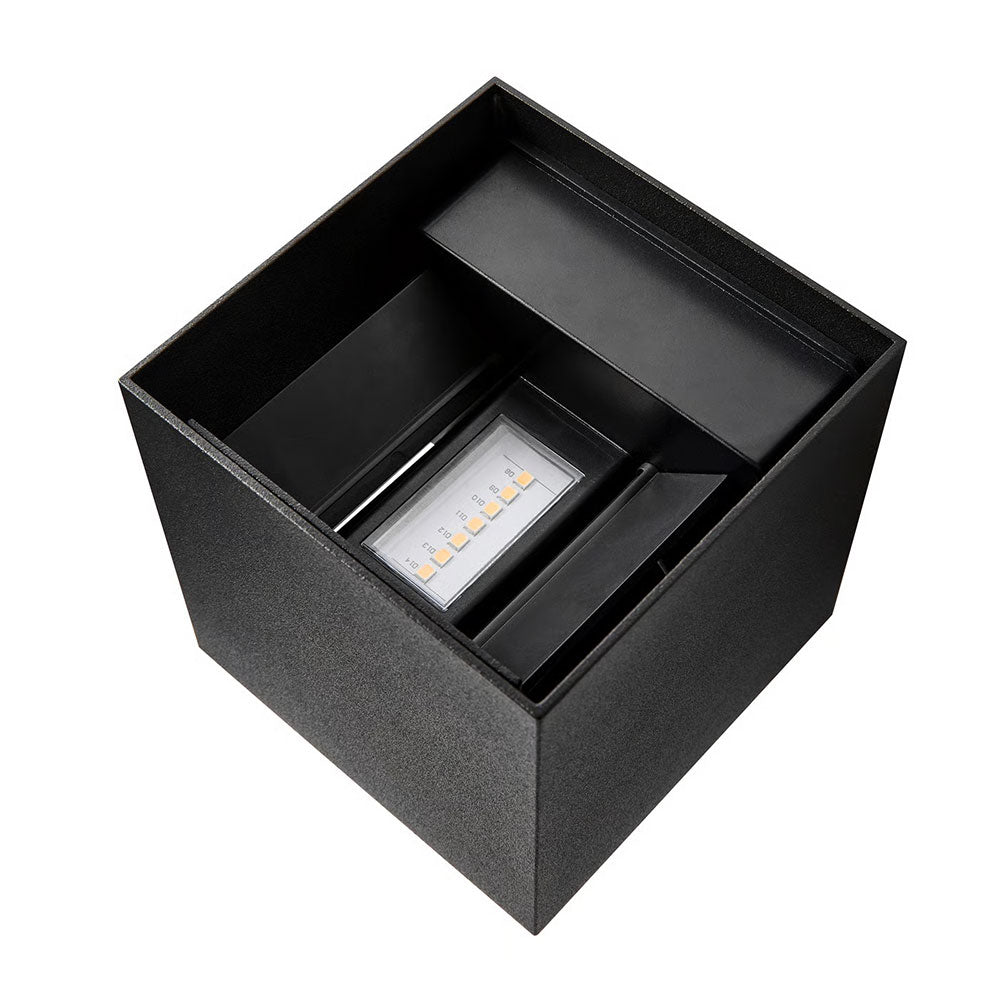 Milda Kubi LED Wall Light Black - 2418331003